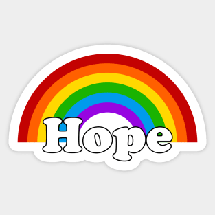 Rainbow of Hope Sticker